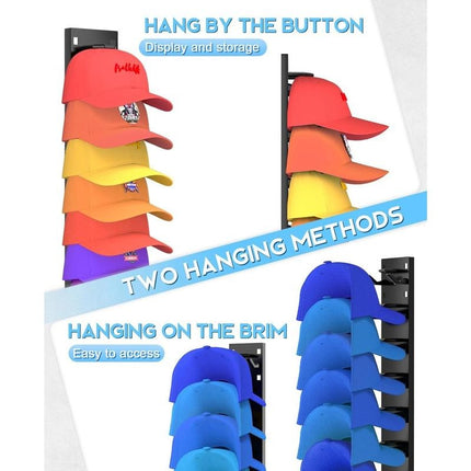 Hat Organizer for Wall, 2 Pack – image 4