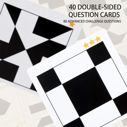 Wooden Puzzle Game, Block Puzzles with 99 Challenge Cards – image 4