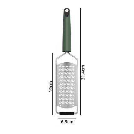 Handheld Lemon Grater with Ergonomic Non-Slip Handle | Multi-Purpose Tool for Zesting and Grating Cheese and Chocolate
