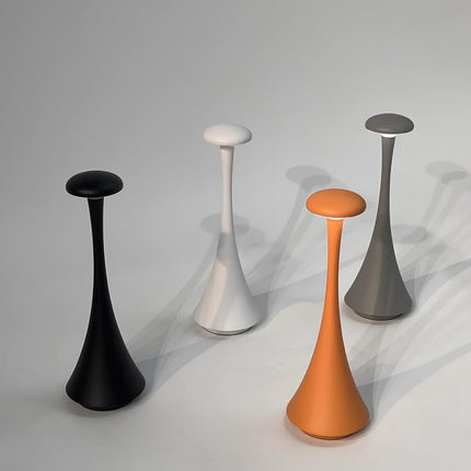 Dimmable Cordless Spire Lamp with Touch Control | Modern Aluminum Design for Versatile Home Lighting