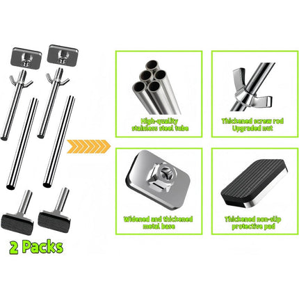 Undermount Sink Brackets, Sink Repair Kit No Drilling