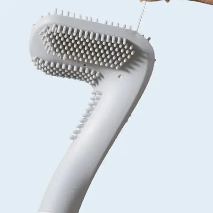 Toilet Brushes for Bathroom, Wall Mounted Toilet Bowl Brush with Flexible Bristles