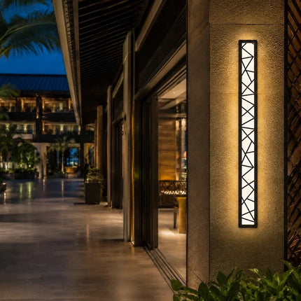 Weatherproof Outdoor Sconce with Premium Acrylic Diffuser | Modern Illumination for Any Architecture