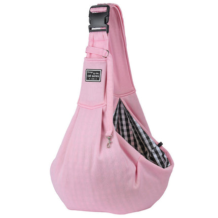 Adjustable Pet Shoulder Bag for Dogs & Cats up to 13kg | Durable and Stylish Carrier with Handy Pocket for Travel