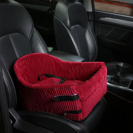 Pet Car Seat Armrest for Dogs with High-Quality Cloth | Portable Travel Accessory for Comfort and Safety
