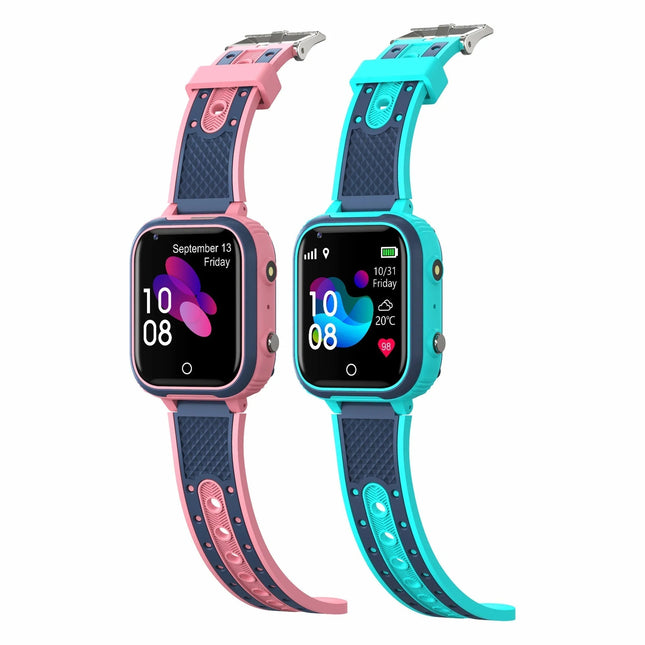 Kids Smart Watch, GPS Tracker for Kids with Video Call and SOS Button, Smart Watch for Kids with Touchscreen