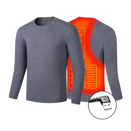 Heated Winter Thermal Underwear Set for Men and Women, Heated Long Underwear – image 5