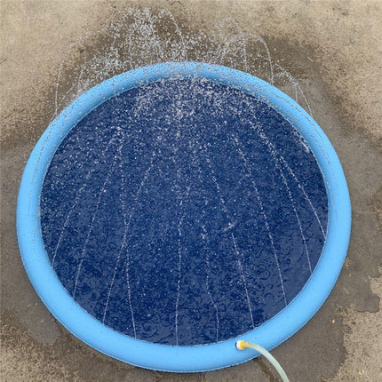 Non-Slip Splash Pad for Pets with High-Quality PVC | Durable Water Play Mat for Safe Summer Fun