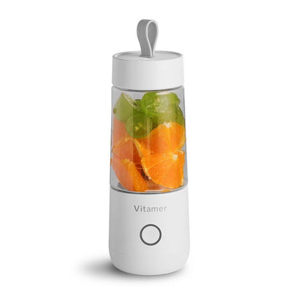 350ml Portable Blender Juicer with USB Rechargeable Battery | Convenient Smoothie Maker for On-the-Go Refreshments