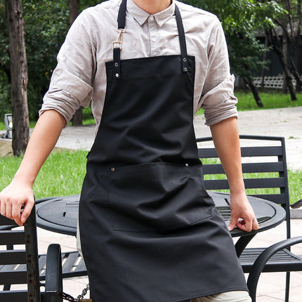 Unisex Canvas Apron for Cooking & Baking with Adjustable Fit | Durable & Stylish Design for Creative Comfort