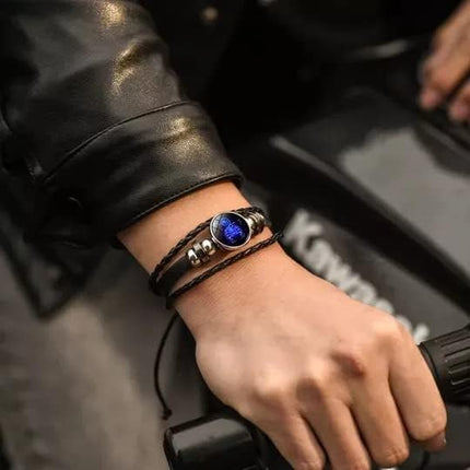 Zodiac Stretch Bracelet, Adjustable Bracelet with Constellation Sign – image 6