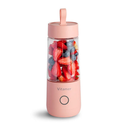 350ml Portable Blender Juicer with USB Rechargeable Battery | Convenient Smoothie Maker for On-the-Go Refreshments