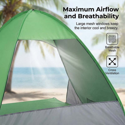 Pop Up Tent for Beach, Automatic Tent for Beach Shade