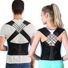 Adjustable Back Posture Belt, Posture Corrector Back Brace for Neck and Shoulder Support, Slim Back Brace for Posture