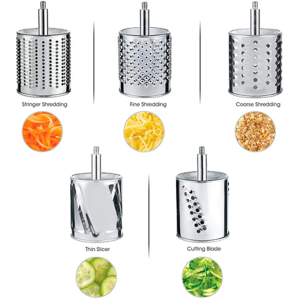 Rotary Cheese Grater with Handle