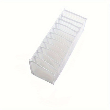 Drawer Organizer for Underwear and Socks, Clothes Organizer with 7 or 11 Compartments – image 6