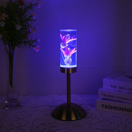 Floral Table Lamp with Rechargeable Battery & Adjustable Brightness | Unique Home Decor for Elegant Ambiance