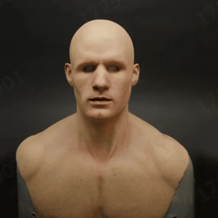 Realistic Halloween Masks, Latex Old Man Mask – image 20
