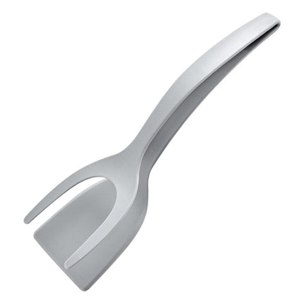 2-in-1 Grip and Flip Tongs with Heat-Resistant Spatula | Versatile Kitchen Tool for Easy Flipping and Gripping