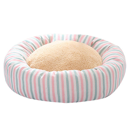 Cozy Cat Dog House Nest with Soft Cloth Material | Compact Design for Small to Medium Pets
