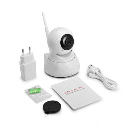 HD Night Vision Security Camera with PTZ Functionality | Wireless Surveillance for Enhanced Home Protection