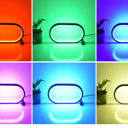 USB Plug-In Iron Lamp with Touch Control | Modern Minimalist Design for Energy-Efficient Home Lighting