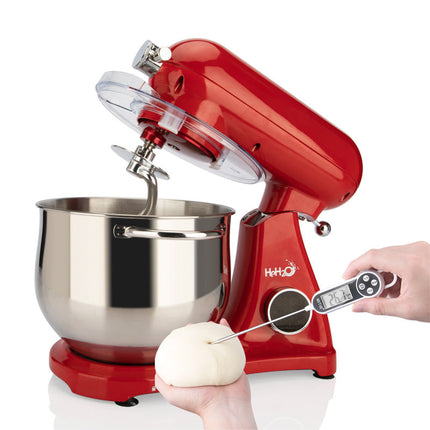 1800W Stand Mixer with Digital Control & 8L Bowl | Versatile Kitchen Appliance for Baking and Cooking