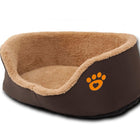 Breathable Round Dog Bed with Soft Warm Wool | Stylish Pet Sofa in Multiple Sizes for Cozy Comfort