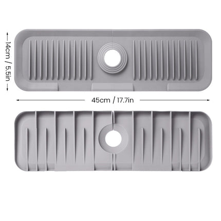 Silicone Sink Mat for Faucet, Sink Splash Guard for Kitchen Countertop – image 13
