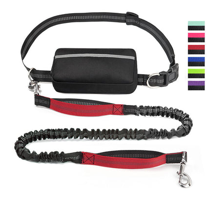 Hands Free Dog Leash, Waist Dog Leash with Belt and Bag – image 17