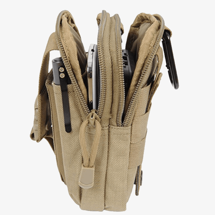 Belt Bag, Military Bum Bag with Zipper Pockets – image 4