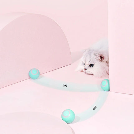 Remote Control Electric Cat Toy with Intelligent Obstacle Avoidance | Engaging Play for Active Feline Fun