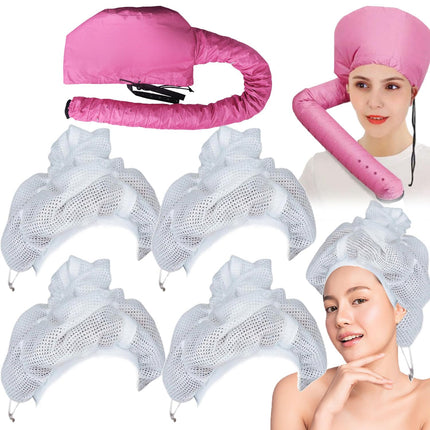 Hair Dryer Cap, Net Plopping Cap – image 6