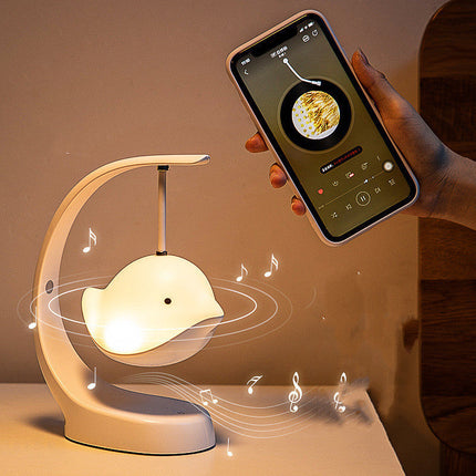 Bird Night Light with Bluetooth Speaker & Adjustable Brightness | Versatile USB Lamp for Calm Ambiance