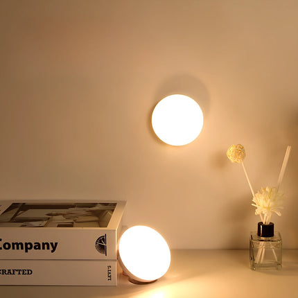 Motion Sensor LED Light with Easy Installation | Battery or USB Rechargeable for Energy-Saving Home Lighting