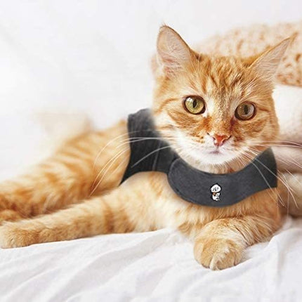 Polyester Pet Vest for Dogs and Cats in Dark Gray | Lightweight Summer Clothing for Style and Comfort