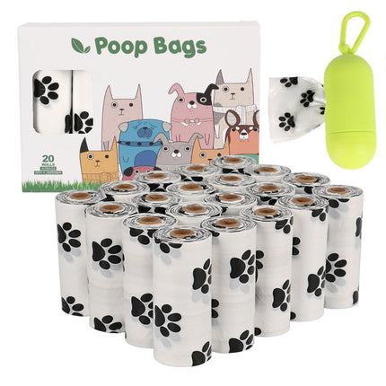 Eco-Friendly Dog Poop Bags with Durable Design | Hassle-Free Waste Disposal for Outdoor Cleanliness