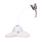 Whirling Flash Butterfly Cat Toy with Auto-Rotating Feature | Interactive Play for Active Cats