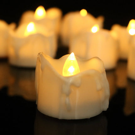 Flameless LED Candles with Flickering Light Effect | Safe & Cozy Decorative Lighting for Home