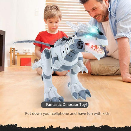 Dinosaur Toys for Kids Ages 6 and Up, Walking Dinosaur with Roar and Water Spray, Dragon Toys with Swinging Wings