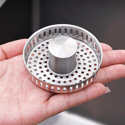 Kitchen Sink Strainer 3 in 1, Pop Up Sink Stopper with Odor Filter – image 14