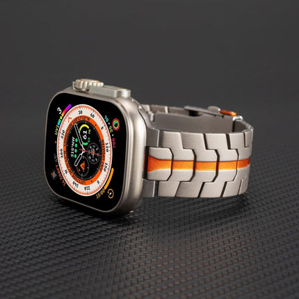 Titanium Apple Watch Band with Folding Buckle, Water Resistant iWatch Band for Men and Women – image 6