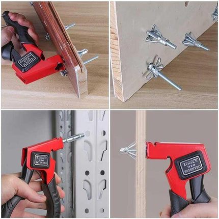 Drywall Anchors with Screws, Metal Hollow Wall Anchors, Galvanized Steel Molly Bolts, Gypsum Board Anchor