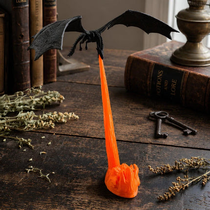3D Printed Dragon Statue, Fire Breathing Dragon with Light Beam Flames – image 13