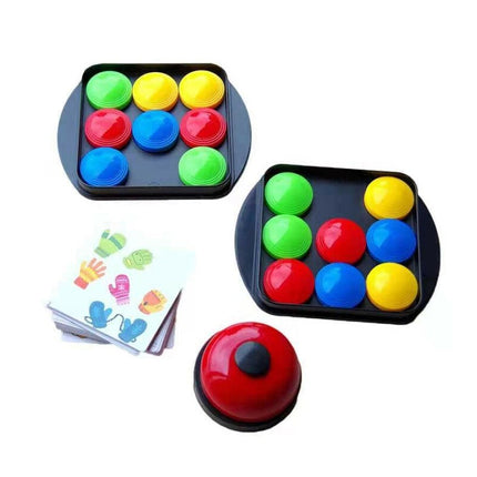 Push and Push Table Top Games for Kids, Color Matching Game