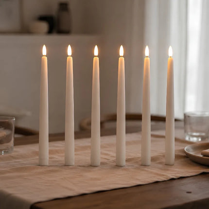 Flameless Taper Candles with Remote, Battery Operated Candles – image 8