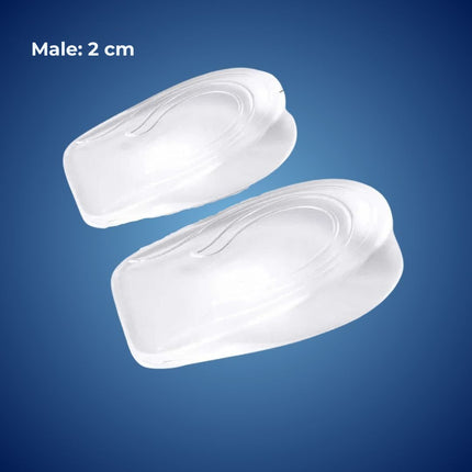 Height Increase Insoles, Heel Pain Inserts with Gel Heel Cups, Shoe Lifts for Men and Women – image 9