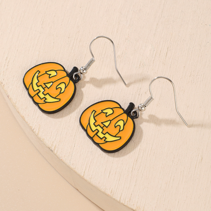 Halloween Earrings for Women, Ghost or Hat Dangle Earrings – image 5
