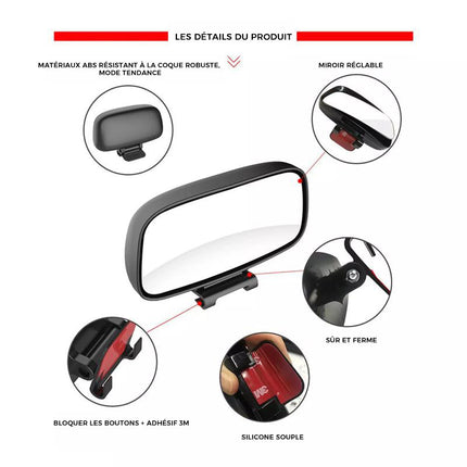 Blind Spot Mirrors for Cars, Adjustable Car Side Mirror for Driving Safety – image 6