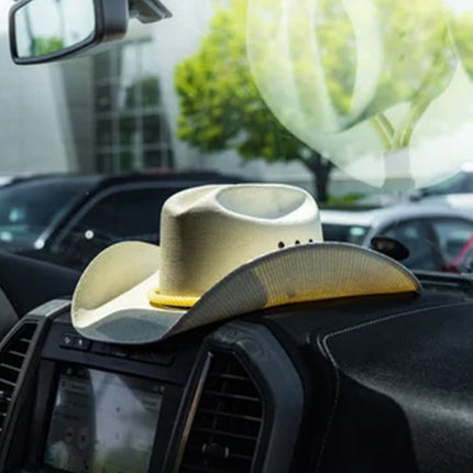 Cowboy Hat Holder for Car, Western Hat Holder with Suction Cup and Lasso Rope – image 5